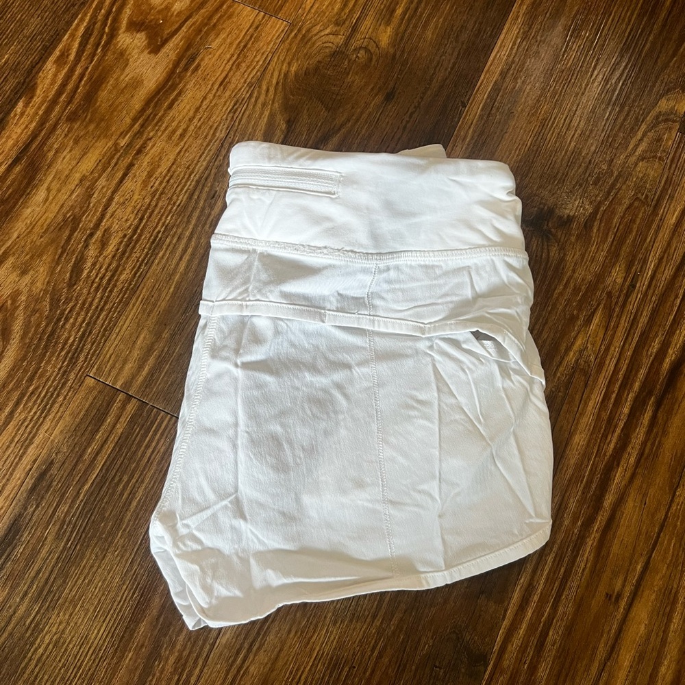 White Athletic Shorts